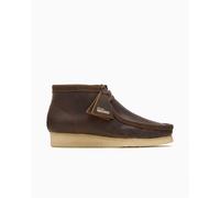 Clarks - Wallabee Boot Beeswax Leather - - Shoes - Uomo - Marrone - 42 EU