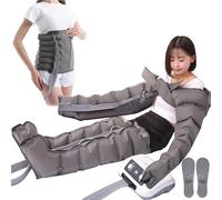 Stivali con sistema di recupero | Massaggiatore elettrico a compressione d'aria per gambe, massaggiatori per drenaggio linfatico per gambe per migliorare la circolazione e rilassare i musco