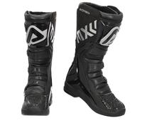 STIVALI CON SUOLA IN GOMMA NERO X-TEAM MOTOCROSS ENDURO OFF ROAD TAGLIA 47