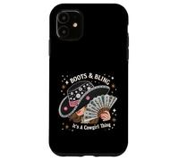 Stivali Cowgirls & Bling È una cosa da cowgirl arte occidentale Custodia per iPhone 11