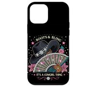 Stivali Cowgirls & Bling È una cosa da cowgirl arte occidentale Custodia per iPhone 12 mini