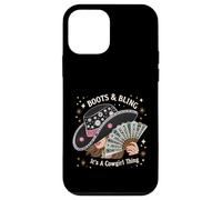 Stivali Cowgirls & Bling È una cosa da cowgirl arte occidentale Custodia per iPhone 12 mini