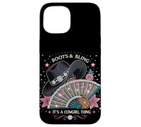 Stivali Cowgirls & Bling È una cosa da cowgirl arte occidentale Custodia per iPhone 15