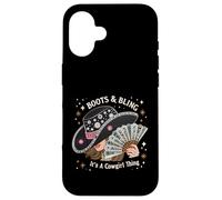 Stivali Cowgirls & Bling È una cosa da cowgirl arte occidentale Custodia per iPhone 16