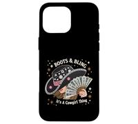 Stivali Cowgirls & Bling È una cosa da cowgirl arte occidentale Custodia per iPhone 16 Pro Max