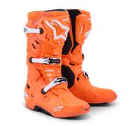 Stivali Cross Alpinestars Tech 10 Supervented Arancio Fluo/Nero/Bianco40,5 Arancio Fluo,Nero,Bianco