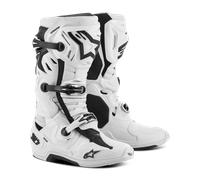 Alpinestars Tech 10 Supervented S23, stivali 13 US male Bianco