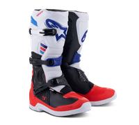 Alpinestars Tech 3 S23, stivali 5 US male Bianco/Rosso/Blu Scuro