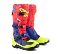 Alpinestars Tech 3 Stivali Motocross, rosso-blu, taglia 42