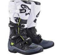 Stivali cross Alpinestars TECH 5 Nero Bianco Giallo fluo 11