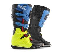 Stivali cross Bambino Gaerne GXJ nero blu giallo fluo 39.5