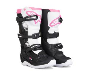 Stivali Cross Donna Alpinestars Stella Tech 3 Nero/Bianco/Rosa39 Nero,Bianco,Rosa