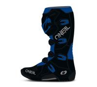 Oneal 3SRS Zebra Stivali da motocross, blu, Taglia 40