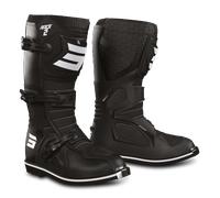 Shot Race 2 Stivali motocross, nero-bianco, taglia 44 per maschi