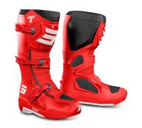 Stivali da motocross Shot Race 4 rosso-nero 40
