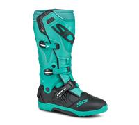 Sidi Crossair Stivali da motocross, nero-verde, taglia 40