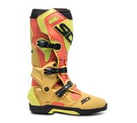 Sidi Crossair, stivali 42 EU male Oro/Rosso Chiaro/Giallo Fluo