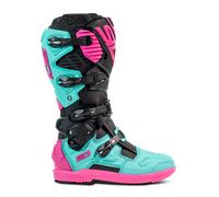 Stivali Moto Off Road Uomo Sidi CROSSFIRE 3 SRS Black Mint Pink Taglia:43