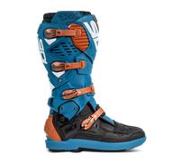 Sidi Crossfire 3 SRS Stivali Motocross, verde-blu-bronzo, taglia 47 per maschi