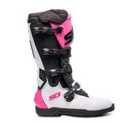Stivali Moto Off Road Uomo Sidi X POWER SC White Black Pink Taglia:43