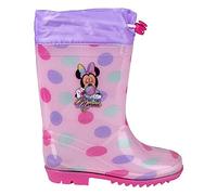 Stivali da Acqua Bambini Minnie Mouse Rosa, Taglia Calzature 31