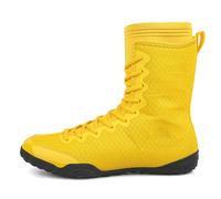 Stivali da Boxe Unisex, Calzature per Bodybuilding da Wrestling per Scarpe da Boxe, Scarpes per Arti Marziali per Bambini, Giovani, Adulti (Yellow,43.5)