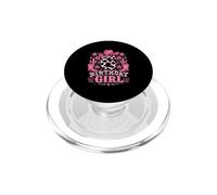 Stivali da cactus con stampa mucca cowgirl occidentale per 6° compleanno PopSockets PopGrip per MagSafe