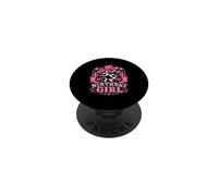Stivali da cactus con stampa mucca da cowgirl occidentale per 5° compleanno PopSockets PopGrip Adesivo
