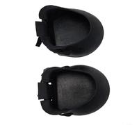 Stivali da cavallo in gomma taglia M antiscivolo protezione stivali da | Taglia S 129 x 128 mm, 430 g, gomma nera, texture antiscivolo, si adatta saldamente ai piccoli zoccoli
