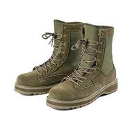 Stivali da combattimento leggeri da uomo, impermeabili, adatti per la difesa tattica militare, leggeri per una risposta rapida alla sicurezza(Green,41 EU)