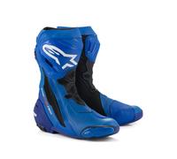 Stivali da corsa Alpinestars Supertech R Ventilati Nero Bianco Blu (713)