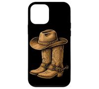 Stivali da cowboy Texas Western Southern Country Wild West Rodeo Custodia per iPhone 12 mini