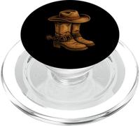 Stivali da cowboy Texas Western Southern Country Wild West Rodeo PopSockets PopGrip per MagSafe