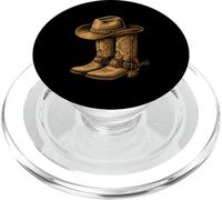 Stivali da cowboy Texas Western Southern Country Wild West Rodeo PopSockets PopGrip per MagSafe