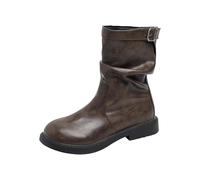 Stivali da cowboyst, da donna, unisex, per il rinascimento, per le mezze stagioni, per le mezze stagioni, marrone, 38 EU