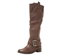 Stivali da Donna a Gambo Lungo Sopra Il Ginocchio Stivali a Punta con Tacco Spesso Stivale Casual Comodi Stivale Eleganti e Alla Moda Sneaker in Stile Romano Adatto per Il Tempo Libero All'aperto