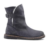 Stivali da donna Birkenstock Uppsala Shearling Suede Leather Gris 37 Stretto
