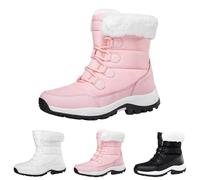 Stivali da Donna Cowboy Scarponcini Pioggia Donna Alti Al Ginocchio Quadrato Toe Platform Acqua