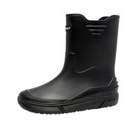 Stivali da Donna Wellington Gomma Pioggia Comodi Alla Caviglia, Impermeabili Giardino In Lavoro Di Con Tacco Basso Antiscivolo Rain Boots Ideali per Fango e Tutte le Stagioni