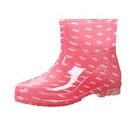 Stivali da Donna Wellington Gomma Pioggia Comodi Corti Per Esterno Con Comfort Ultimi Leggeri e Resistenti Esterni Giardinaggio Chelsea Giardino