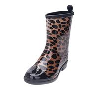 Stivali da Donna Wellington Impermeabili Chelsea Boots Slip On Giardino In Gomma Lavoro con Robusta Suola Antiscivolo Ideali per Pioggia, Fango e Tutte le Stagioni