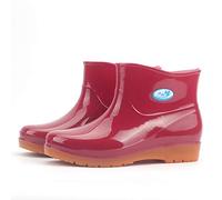 Stivali da Donna Wellington Moda Antivento con Suola Antiscivolo Stivaletti In Gomma Impermeabili Comode Scarpe Pioggia per Esterni Giardinaggio Chelsea