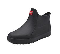 Stivali da Donna Wellington Scarpe Giardino Pioggia Corti con Robusta Suola Antiscivolo Stivaletti in Gomma Impermeabili Chelsea per Esterni