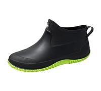 Stivali da Donna Wellington Tronchetti Altezza Stivaletti Slip On Giardino Esterno Con Comfort Ultimi Corti Impermeabili Pioggia Gomma Ideali per Fango e Tutte le Stagioni
