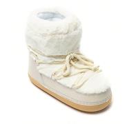 Stivali da dopo sci con fodera, lacci incrociati e suola piatta antiscivolo È facile da toccare e accogliente, è facile da vedere, è imbottigliabile, è troppo douillettes. Il loro design montato e avv