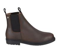 Stivali da equitazione da donna in pelle cerata impermeabile Suedwind Footwear New Work Winter Marron 41