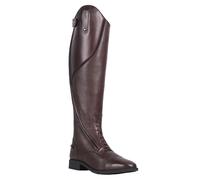 QHP Tamar - Stivali da equitazione da donna, in pelle, modello normale, colore: marrone, numeric_39, marrone, 39 EU