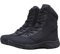 Stivali da Esterno da Uomo da Passeggio Campeggio Stivali dell'Esercito Stringati Mimetico Militare Tattico Scarpe Impermeabili Stivali da Combattimento Stivaletto da Trekking, C, 40 EU