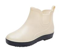 Stivali da giardino da donna nel Regno Unito, stivali di gomma da donna a mezza altezza, impermeabili, flessibili e non restrittivi, scarpe resistenti all'usura per campeggio e attività in spiaggia e
