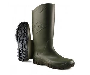 STIVALI DA LAVORO DUNLOP DANE IN PVC GINOCCHIO MISURE VARIE VERDE